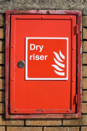 dry riser door